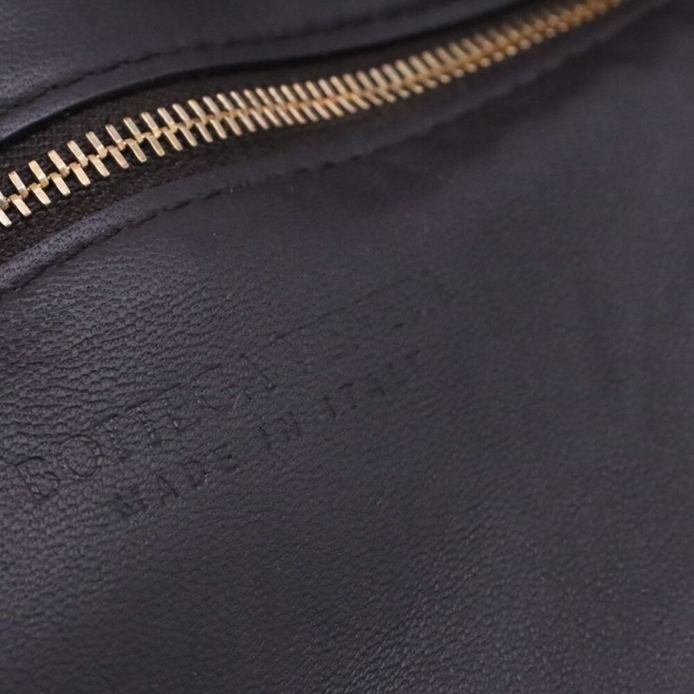 Bottega Veneta Cassette Chain Shoulder Bag in Dark Brown Lamb Leather - Picture 8 of 12